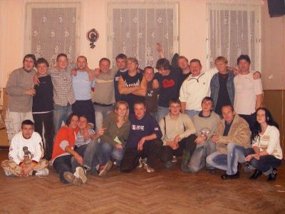 OSLAVA 3. místa po podzimu - sezóna 2007/2008.